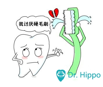 牙刷有分硬毛跟软毛，一般民众要怎么选择？
